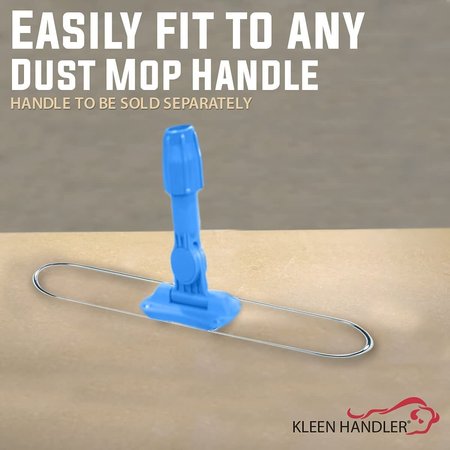 Kleen Handler Micrifiber Dust MOP Frame, Blue, 24 Inch KHES-MDMF-24